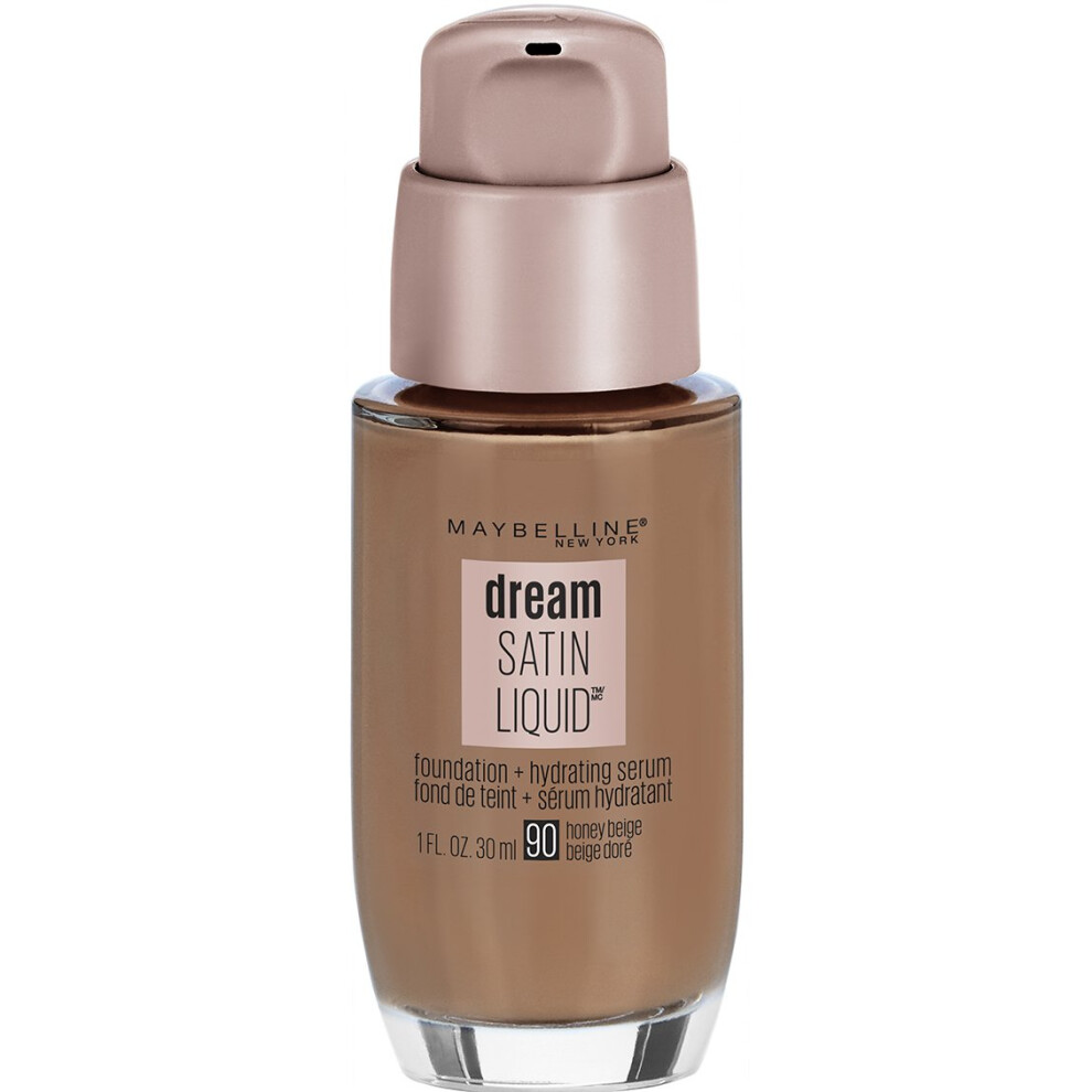 Maybelline New York Dream Satin Liquid Foundation, Honey Beige 1 oz