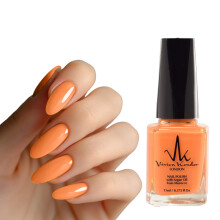 (CL37 Orange Twist ) ArganCare Vegan Nail Polish Quick Dry Long lasting
