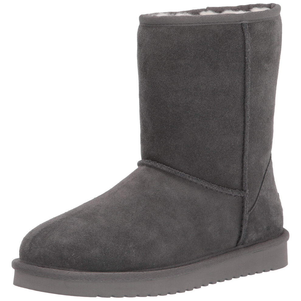 Bottes mi-mollet courtes Koolaburra by UGG pour femme, gris pierre, pointure 39