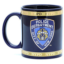 NYPD Kaffeebecher - Offiziell lizenziert von der New York Police Department, perfekt für Fans und Sammler!