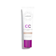 Lumene Color Correcting CC Cream - Lätt Foundation - Medium Täckning - Rodnadsreducerande Makeup