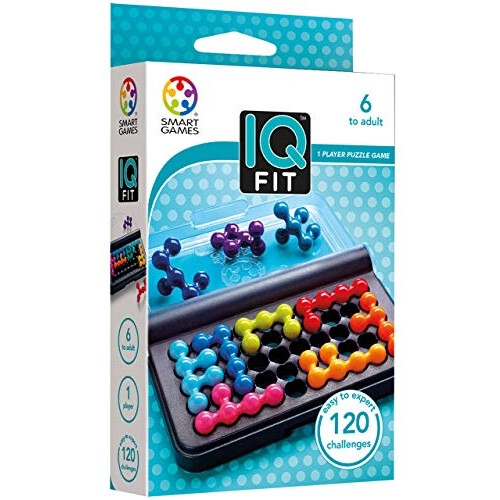 SmartGames IQ Fit - ??a d?as?edast??? t??sd??stat? pa????d? ta??d??? ??a ?????e? 6 et?? - e?????e?    e 120 p?????se?? 1