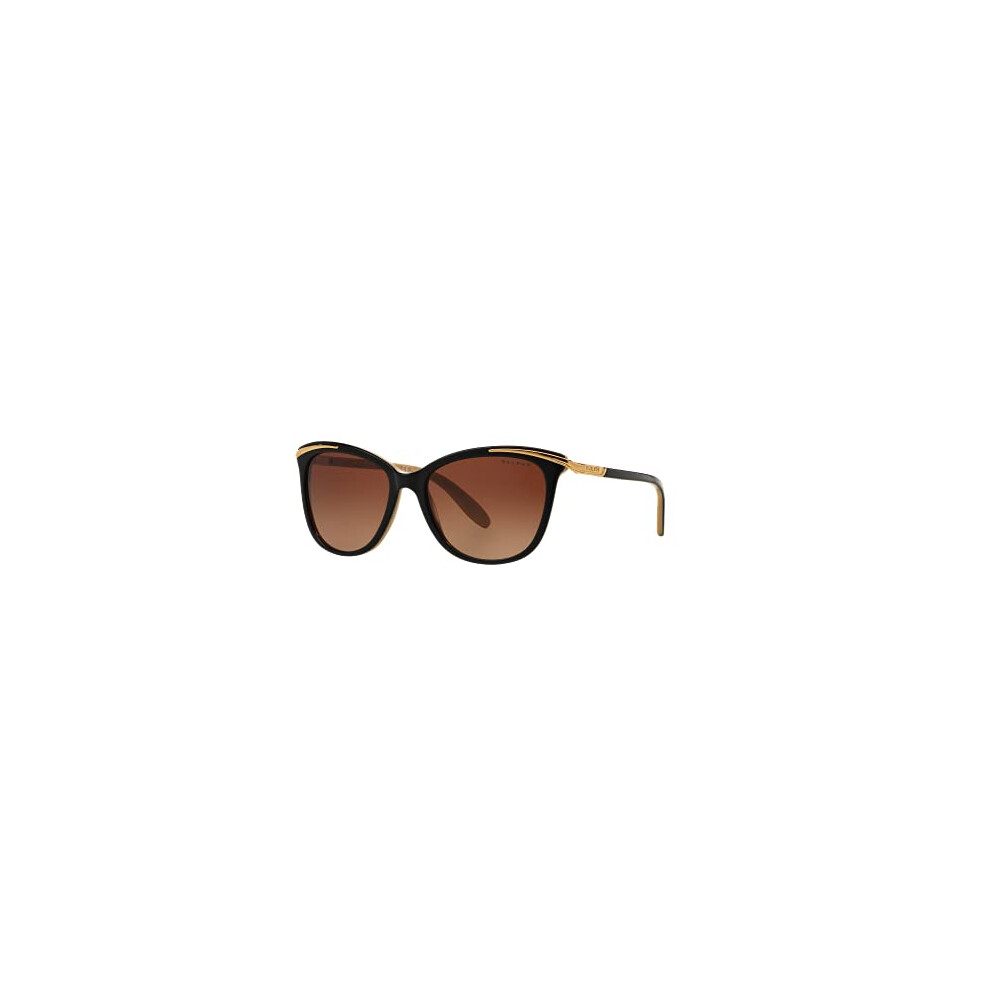 Ralph By Ralph Lauren , Black Polarized Sunglasses Polarized Gradient Brown lenses, RA5203 1090T5, Mojo Glasses - Image 3