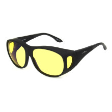 Dioptics Haven Summerwood Passer Over Solbriller Polariseret Firkantet Sort/Nat Driver 57 mm