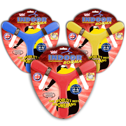 Boomerang Lumineux En Mousse – Jeu D'adresse Pour Enfant – Lancé Et Retour – Parfait Pour Le Soir