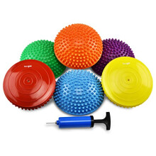 Yes4All Hedgehog Balance Pods Set Sensory Balance Pods/Hedgehog Balance Pods/Stepping Pods for Children and Adults (Set of 6 Colors)
