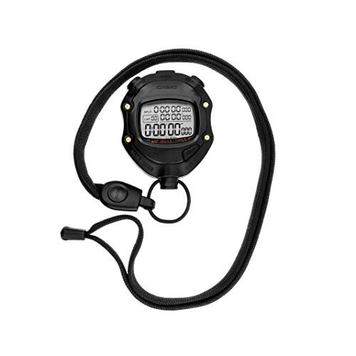 Casio Casio HS-80TW-1EF Digital Black Stopwatch 1
