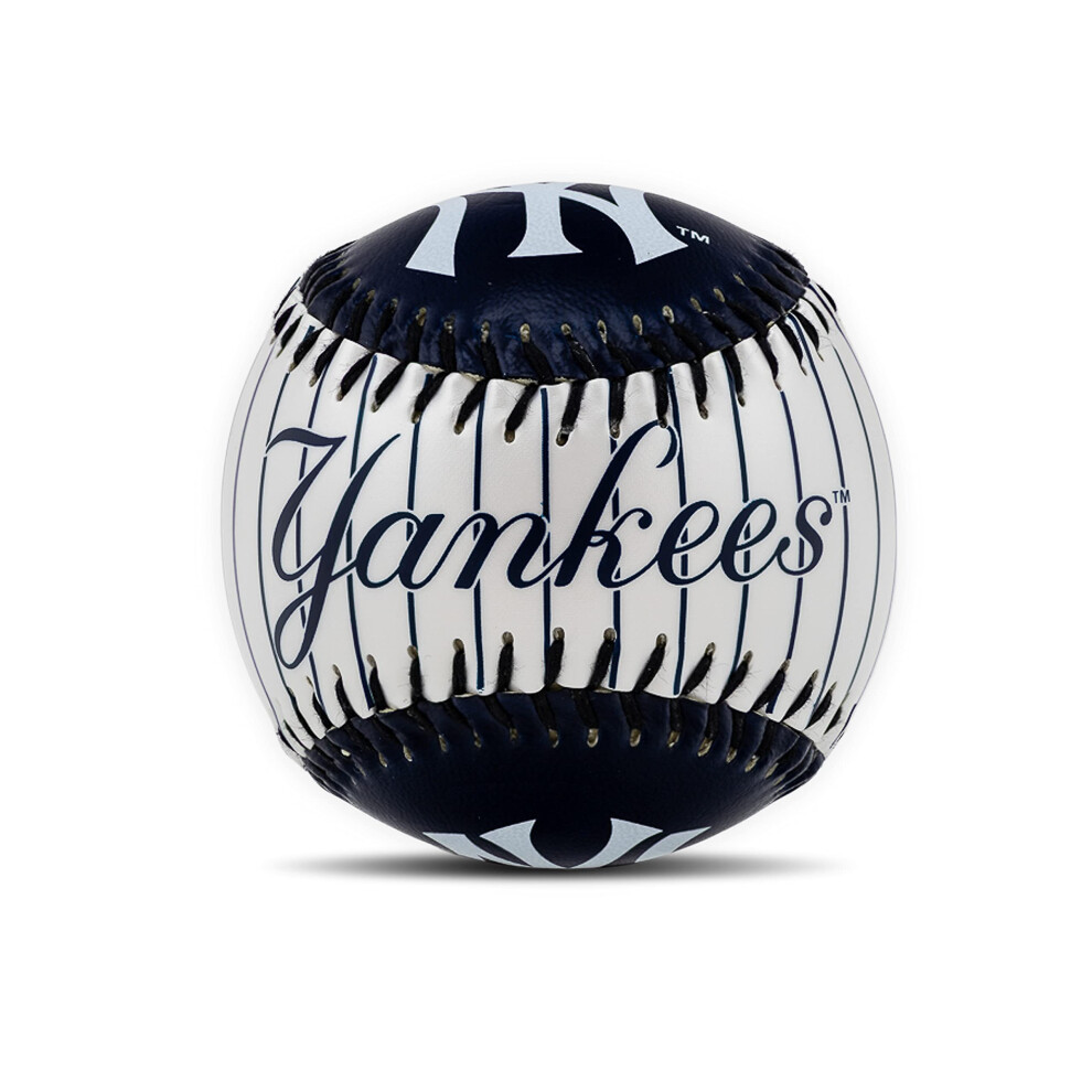 Franklin Sports New York Yankees MLB Team Baseball - MLB Team Logo Soft Baseballs - Toy Baseball for Kids - Great Decoration for Desks and Office