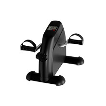 Portable Fitness Pedal Stationary Under Desk Indoor Exercise Machine Bike for Arms, Legs, Physical Therapy with LCD Display Calorie Counter by Wakeman