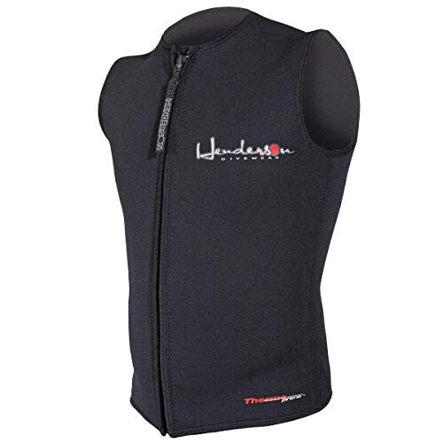 Henderson 3mm Thermoprene Ανδρικό Γιλέκο με Φερμουάρ, XL 1