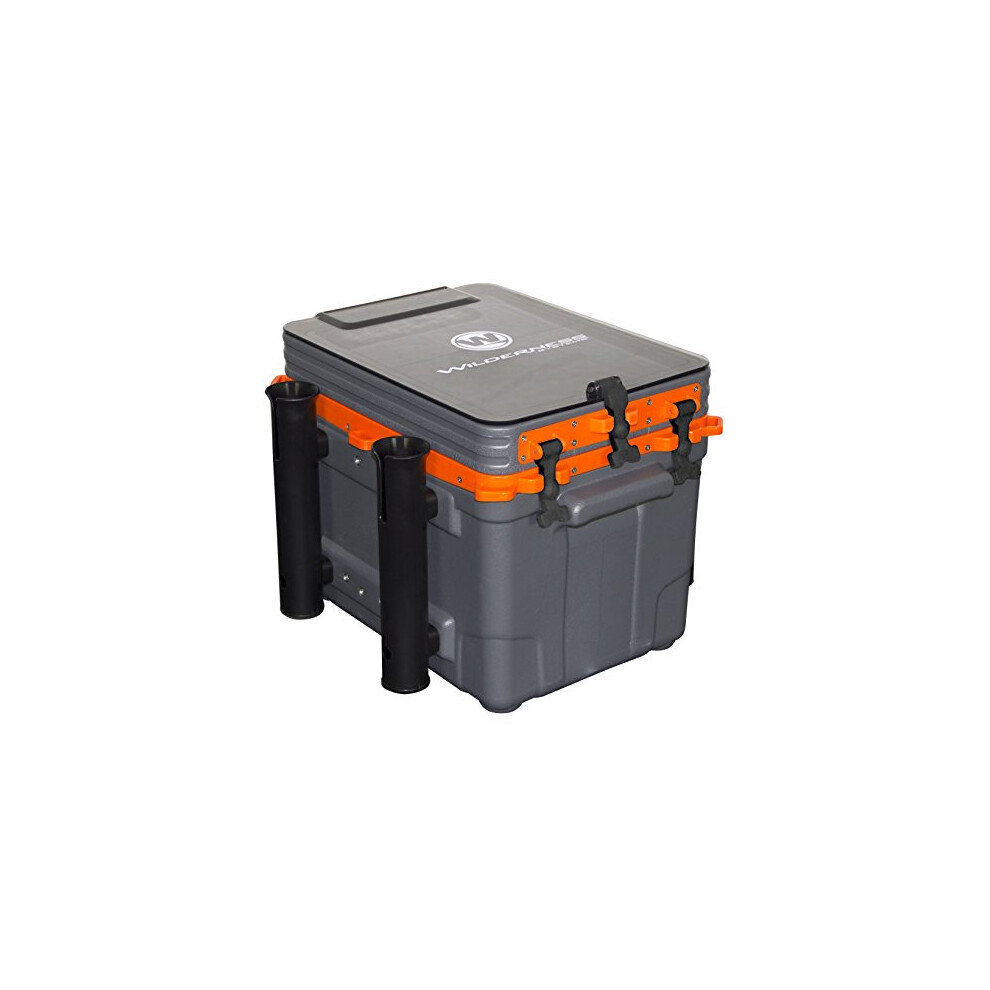 Wilderness Systems Kayak Crate | 4 Rod Holders | Kayak Tackle Storage | Fits Most Kayaks