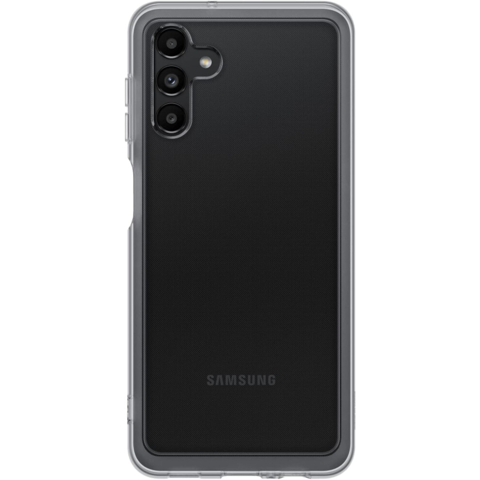 Samsung Galaxy A13 5G Soft Clear Cover Black - EF-QA136TBEGWW