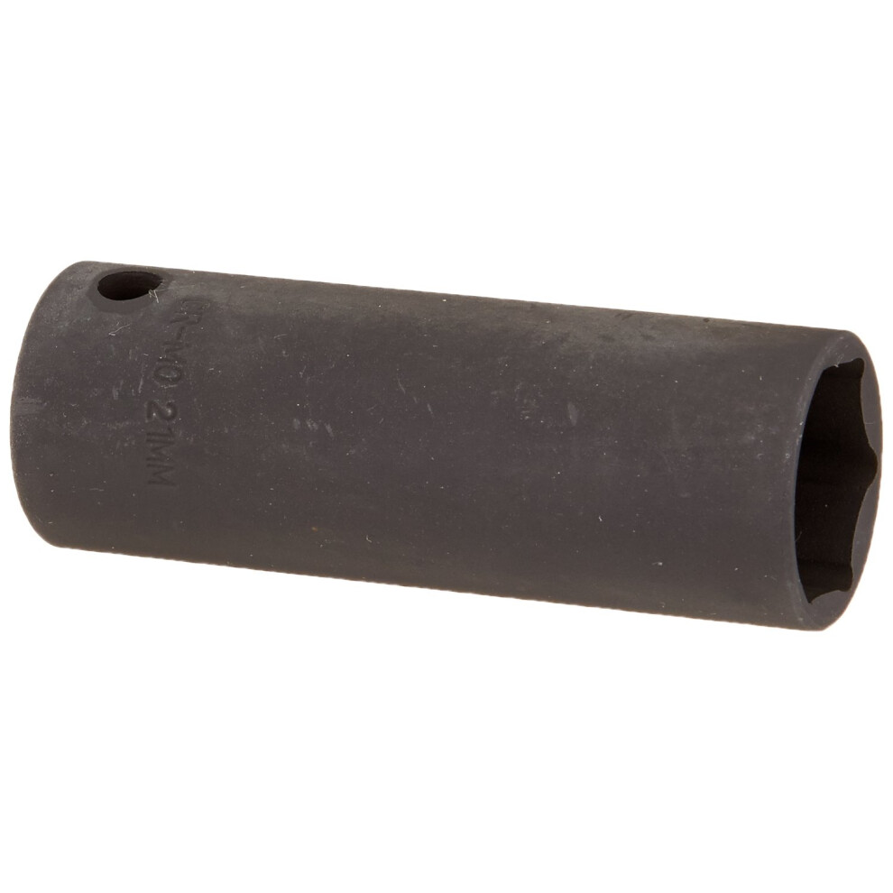 Sunex 2621 1/2-Inch Drive 21-Mm Extra Thin Wall Deep Impact Socket 613364226216