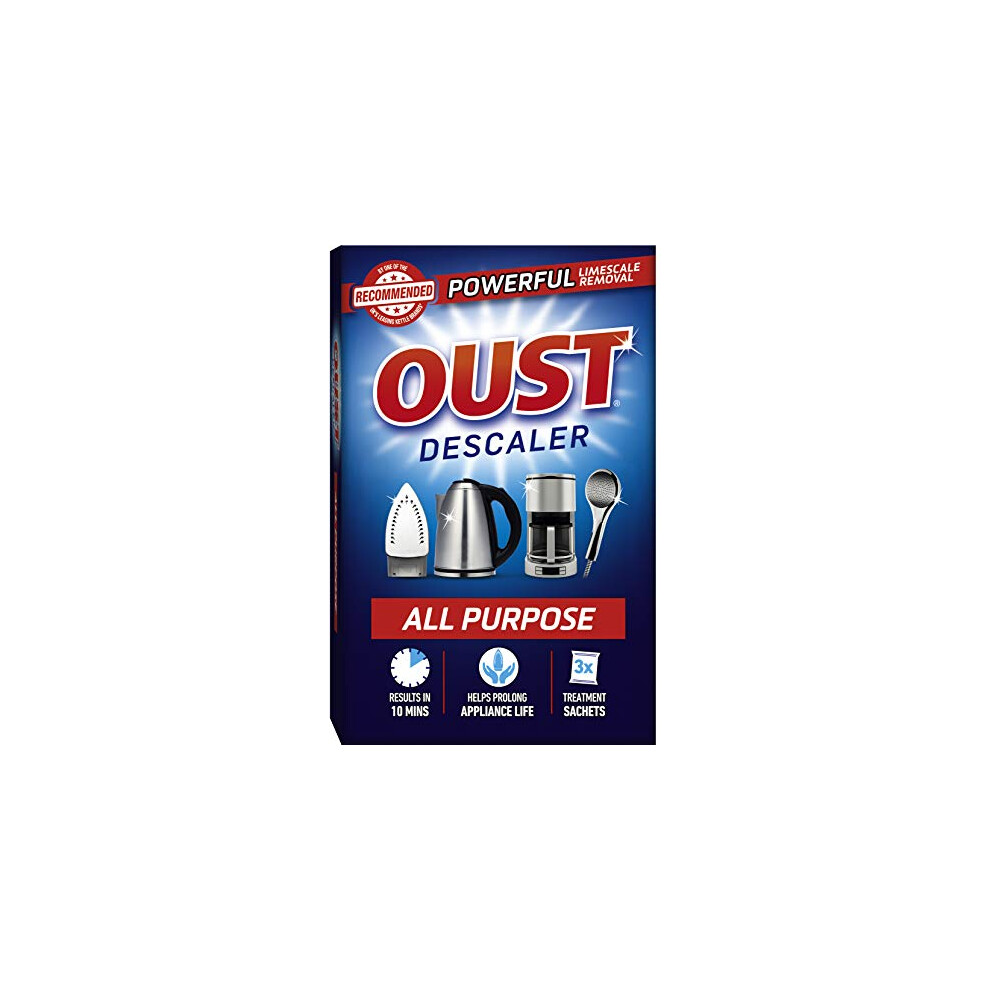 Oust All Purpose Descaler (Pack of 3) 75g