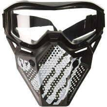 Nerf Rival Phantom Corps Face Mask, White Color Scheme, Breathable Design, Adjustable Band, Nerf Accessories for 14 Year Old Boys and Girls