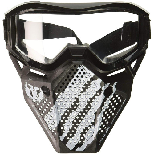 Nerf Nerf Rival Phantom Corps Μάσκα, Λευκό Χρώμα, Αναπνεύσιμη Σχεδίαση, Ρυθμιζόμενο Λουρί