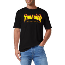Thrasher Magazine Flame logs pl - kzepes-fekete