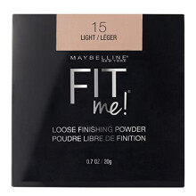 Maybelline, Fit Me, Loses Finish-Puder, 15 Helles Hell, 0,7 Unzen (20 g)