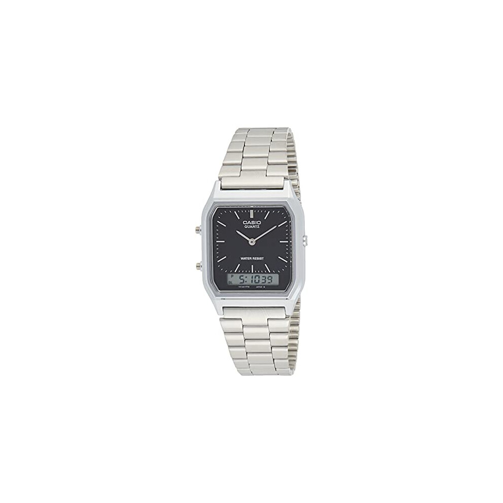 Casio AQ-230A-1DMQYEF Mens Combi Bracelet Watch