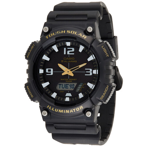 Casio Casio AQ-S810W-1BVDF Herren Solaruhr – Schwarz