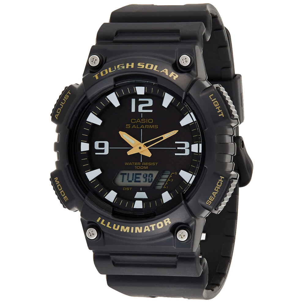 Casio Sports Watch Aqs810w-1B Black