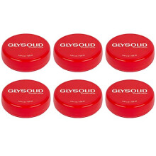 6 Glysolid Glycerin Cream för hudburk 3.38 oz
