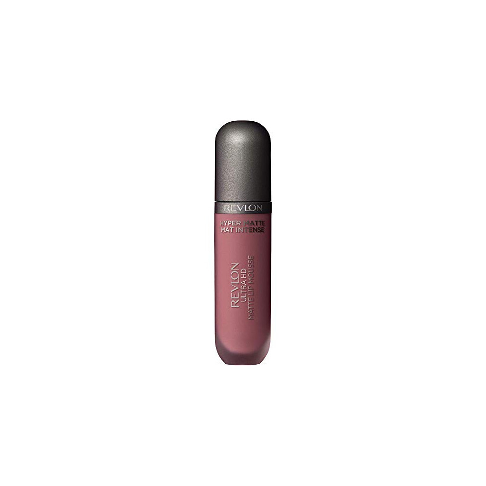 Liquid Lipstick by Revlon, Face Makeup, Ultra HD Matte Lip Mousse, Longwear Rich Lip colors in Plum Berry, 830 Death Valley, 002 Oz