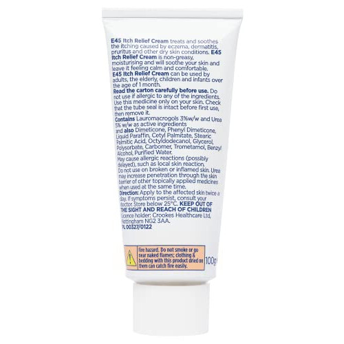E45 E45 Itch Relief cream 100g 2