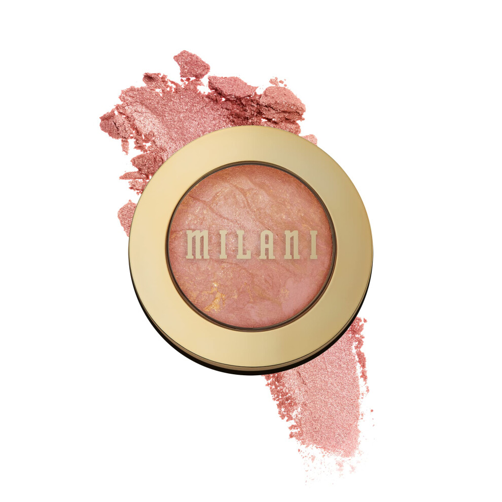 Milani Baked Blush - Berry Amore (012 Ounce) cruelty-Free Powder Blush - Shape, contour & Highlight Face for a Shimmery or Matte Finish