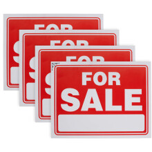Sinal de Venda Ram-Pro 9 X 12 para Carros - Texto Visível e Durável, (Pacote de 4)