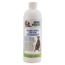 Natures Specialties Anti-Itch Medicated Dog Conditioner for Pets, Concentrate 24:1, Made in USA, Colloidal Oatmeal Crème, 16oz