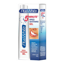 Plus White Speed Whitening Gel - Werkt in 5 Minuten - Professionele Tandbleking met Goedgekeurde Ingrediënten (2 oz)