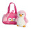 Aurora World Aurora Pompom Pingouin Peluche Chic - Compagnons à emporter - Accessoires élégants - Rose 18 cm 4