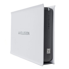 Avolusion PRO-5X Serie Disco Duro Externo de Juegos 8TB USB 3.0 para PS4 (Blanco) (Renovado)