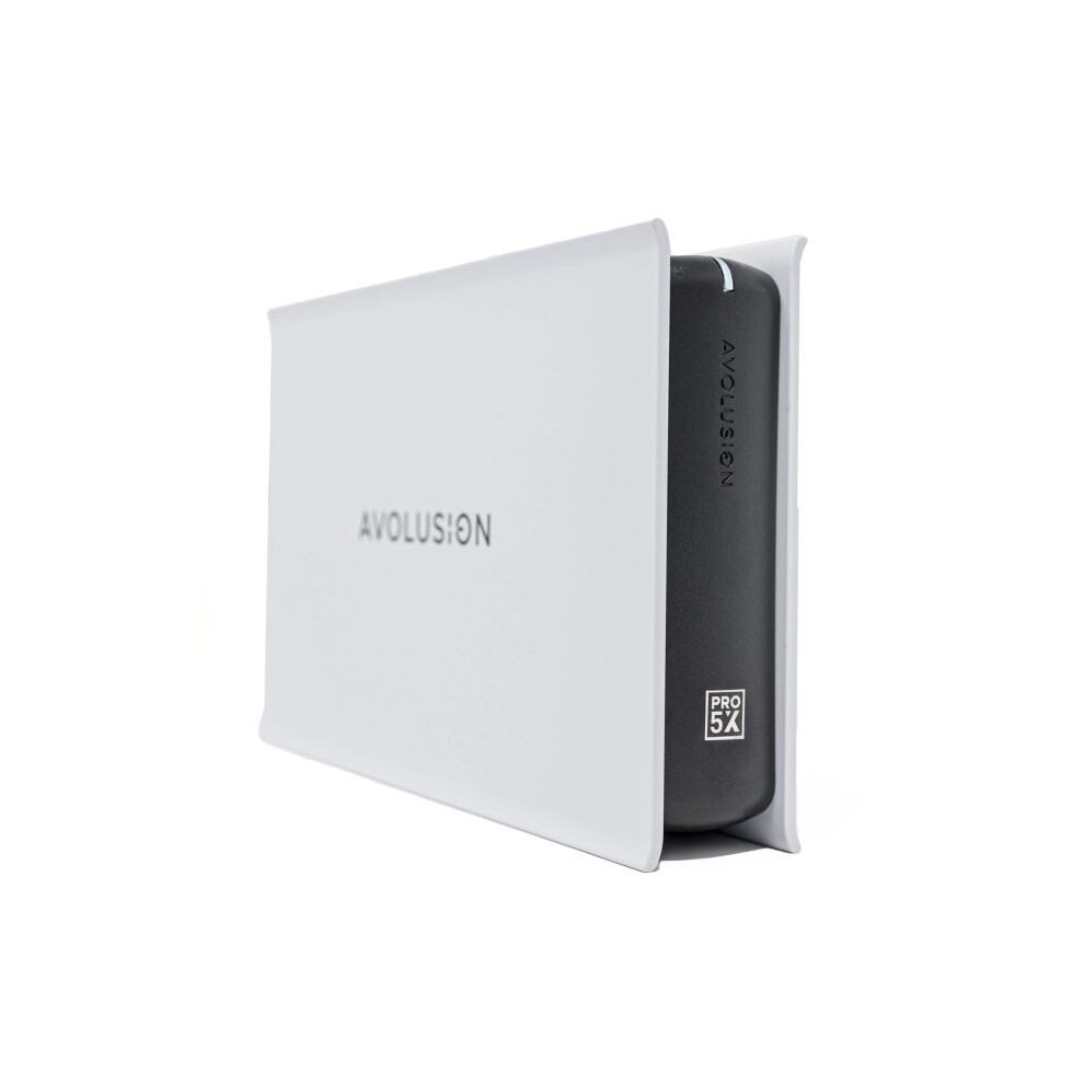 Avolusion PRO-5X Series 2TB USB 30 External gaming Hard Drive for PS5 game console (White) - 2 Year Warranty