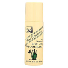 Alvera All Natural Roll-On Deo Aloe - duftstofffrei, unparfümiert, 3 oz, 3er Pack