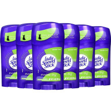 Lady Speed Stick Invisible Dry 24 Hour Powder Fresh, 14 oz (6 Pieces)