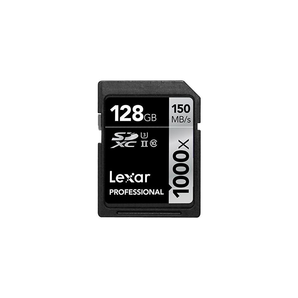Lexar Professional 128Gb 1000X Speed Sdxc Uhs-Ii Memory Card