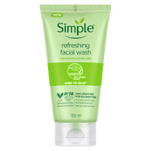 Simple Erfrischendes Gesichtswaschgel, 150 ml