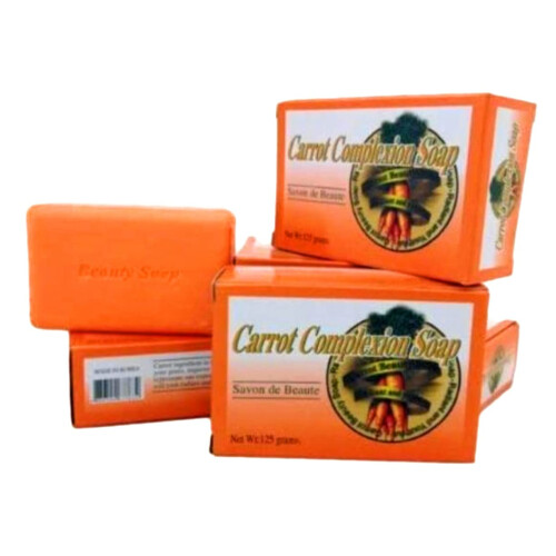 carrot complexion Soap - 3 Pcs