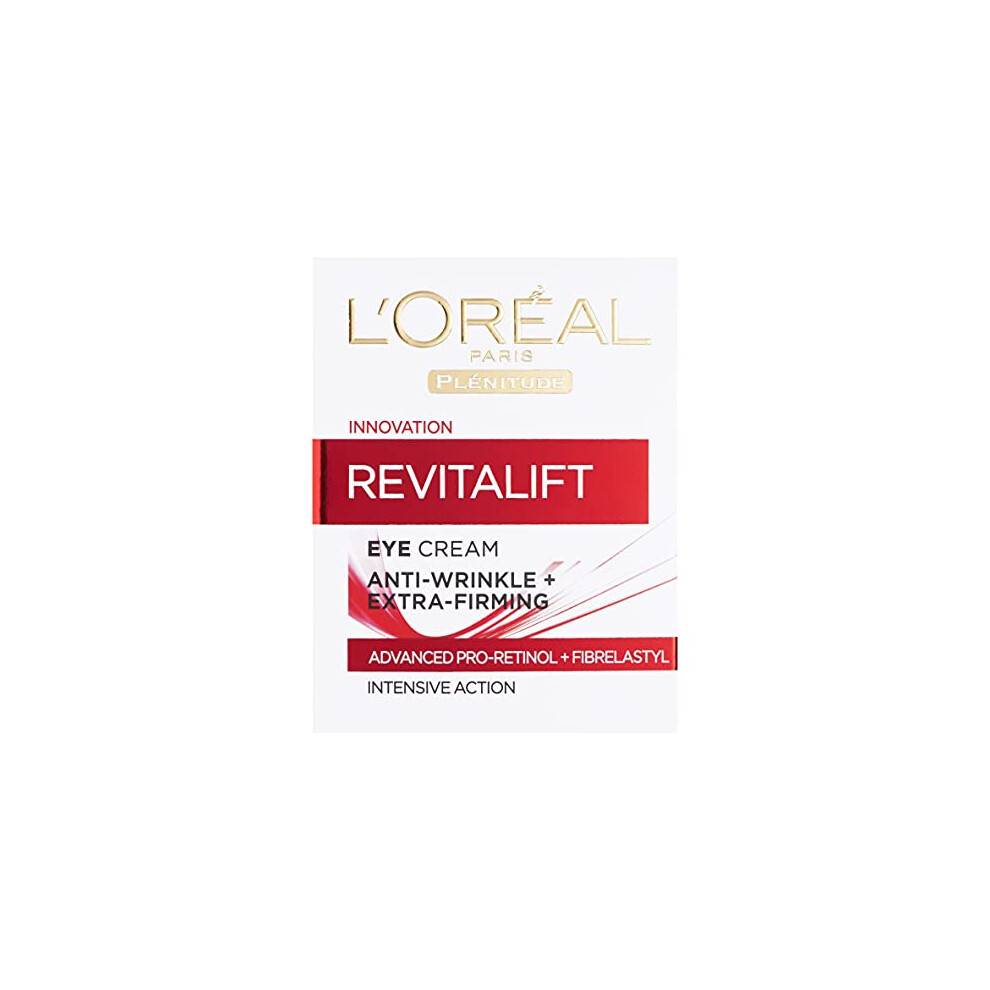 LOreal Loreal plenitude revitalift eye cream (new packaging), 0.5oz, 0.5 Ounce