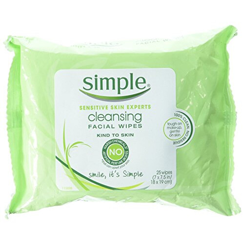 Simple Simple Clean Face Wipes Size 25ct Simple Clean Face Wipes 25ct
