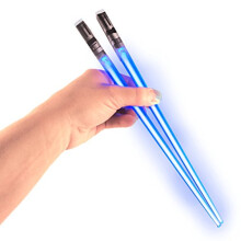 Chop Sabers Light Up LightSaber Chopsticks, Blue Pair
