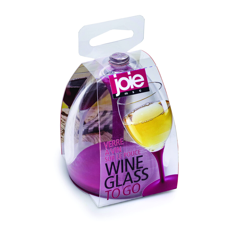 Joie Wine Glass To Go, Portable Wine Glass, Detachable Stem, BPA-free