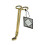 Wickman Dochtschere mit Antik-Messing-Finish 1