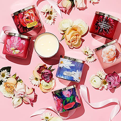 Bath & Body Works Κερί 3 Φιτίλια Bath & Body Works White Barn σε Μαγχονία & Τεξίτη 2