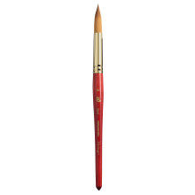 Princeton 16 Short Handle Round Series 4050 Synthetic Sable Watercolor Brushes