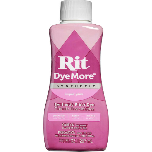 Rit DyeMore Liquid Dye, Super Pink 7-Ounce