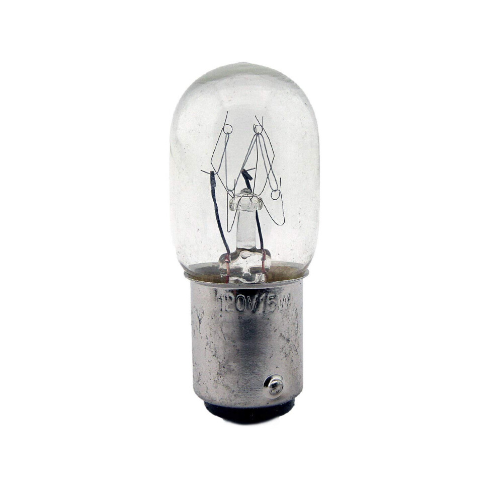 Sewing Machine Light Bulb, 916 Base 120V 15W Push-in Turn & Lock #4PcW