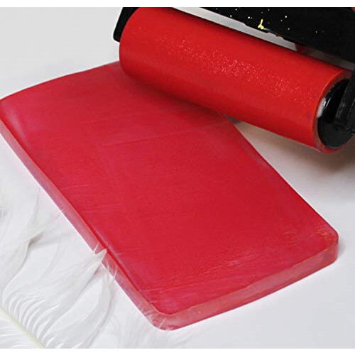 Placas de Impressão Gelli Arts, Conjunto de Placas de Gel, Superfície de Impressão Retangular 3x5 Polegadas 2
